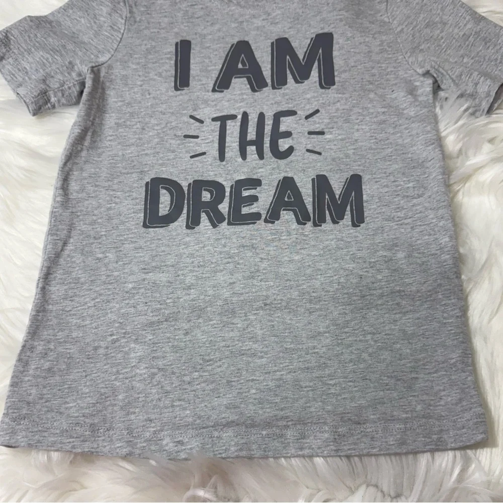 Carter's Youth Boy Size 6 Gray Kids T-Shirt - I Am The Dream